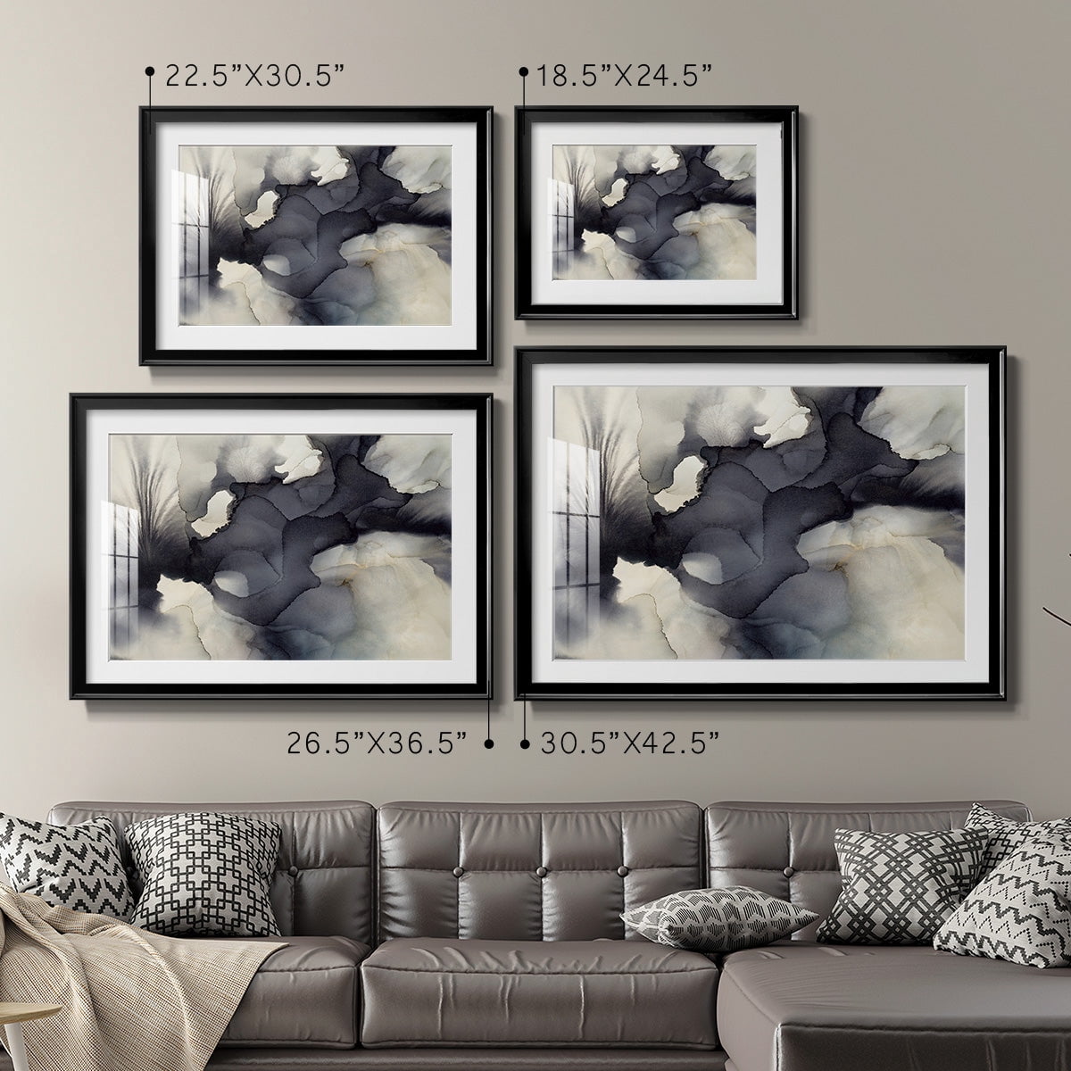 Sound & Color Premium Framed Print - Ready to Hang