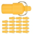 thumbnail image 3 of Étiquette pour Animaux de Compagnie, Étiquette d'Identification pour Animaux de Compagnie, Pendentif Collier Anti-Perdu Beau Petit Chiot Imperméable pour Étiquette pour Animal de Compagnie Rouge, Orange, Vert, Bleu, Noir, 3 of 8