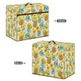 thumbnail image 3 of HELLHERO Sunflowers Pumpkins Sewing Machine Cover with Tote Handle Pockets for Extra Accessories Washable Reusable, 3 of 8