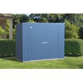 thumbnail image 1 of Arrow Elite Steel Storage Shed, 8x4, Blue Grey, 1 of 7