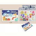 thumbnail image 6 of Pleasantly Surprised Decompression Children's Gifts with 24 Small Doors Push Bubble Countdown Calendar Countdown Calendar Christmas Advent Blind Box Toy Set C, 6 of 7