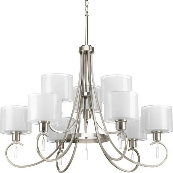 P4697-09-Progress Lighting-Invite - Chandeliers Light - 9 Light in New Traditional and Transitional style - 35.63 Inches wide by 26.5 Inches