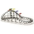 thumbnail image 2 of CDX Blocks: Little Dipper - 324 Pcs, Building Brick Set, Gravity Powered Roller Coaster Model, Promotes STEM Learning, 2 of 5