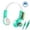 green, variant on Funsmile Kids Headphones Wired Headphones for Kids with 3.5 MM Foldable On-Ear Headse Kids Headphones for Smartphone Tablet Computer MP3 / 4 Blue