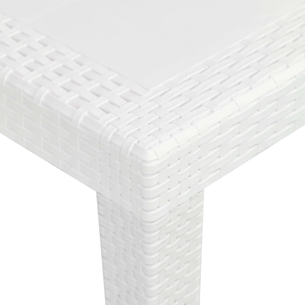 Lowestbest 31.1" Coffee Table, Modern All Weather Outdoor Patio Garden Table, Plastic Rattan Look Lowestbest 31.1" Coffee Table, Modern All Weather Outdoor Patio Garden Table, Plastic Rattan Look