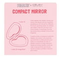 thumbnail image 3 of CELAVI x PEANUTS HEART SHAPED SOFT TOUCH COMPACT MIRROR, 3 of 4