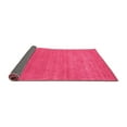 thumbnail image 2 of Ahgly Company Indoor Round Abstract Pink Contemporary Area Rugs, 5' Round, 2 of 4