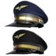 thumbnail image 2 of 2pcs Cosplay Pilot Hats Flight Attendant Hat Halloween Party Cosplay Costume Prop, 2 of 3