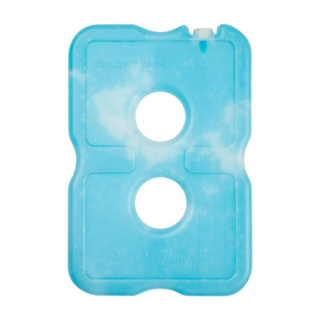 Paquete de hielo para refrigeradores Bloque de hielo de enfriamiento portátil para la oficina de la oficina del almuerzo 2 agujeros 12x18x12cm