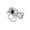 No 2 Open Ring, variant on Copper Spider Web Ring Inlaid Zircon Adjustable Insect Design Fashion Jewelry For Women Elegant Ring Accessory