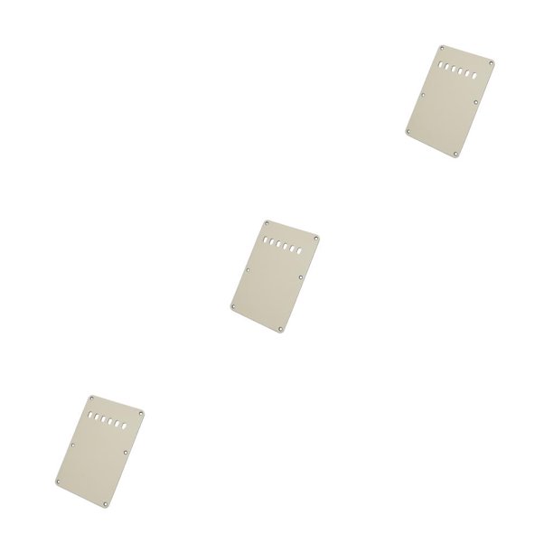 Matsuzay Cubierta de la cavidad del trémolo Placa trasera impermeable Cubierta trasera Golpeador Accesorios de bricolaje Placa de rasguño Type1 NO1
