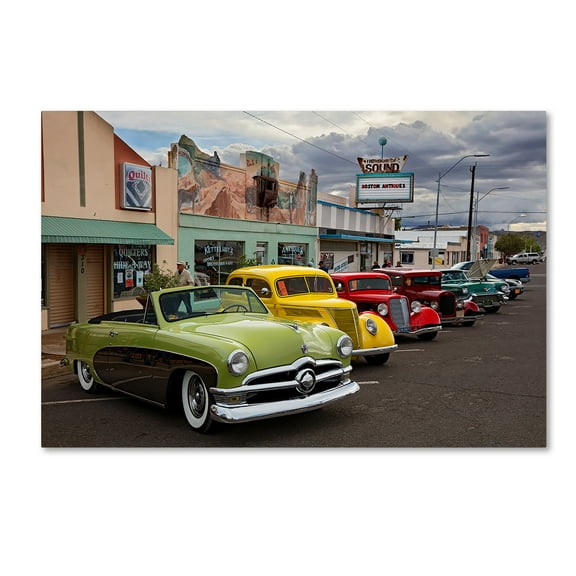 Trademark Fine Art 'Rt 66 Fun Run Kingman' Canvas Art by Mike Jones Photo