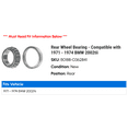 thumbnail image 2 of Rear Wheel Bearing - Compatible with 1971 - 1974 BMW 2002tii 1972 1973, 2 of 2