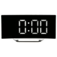 thumbnail image 1 of Mirror Clock, Digital Clock Mirror Smart Light Sensing Multifunction With Base For Student For Bedroom For Bedside White Light, 1 of 8