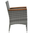 thumbnail image 6 of vidaXL Patio Dining Set 5 Piece Garden Table and Chair Furniture Multi Colors, 6 of 11