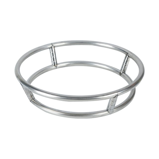 Rejilla de acero inoxidable para wok, rejilla para quemador, alambre de repuesto, aislante, para accesorios de cocina