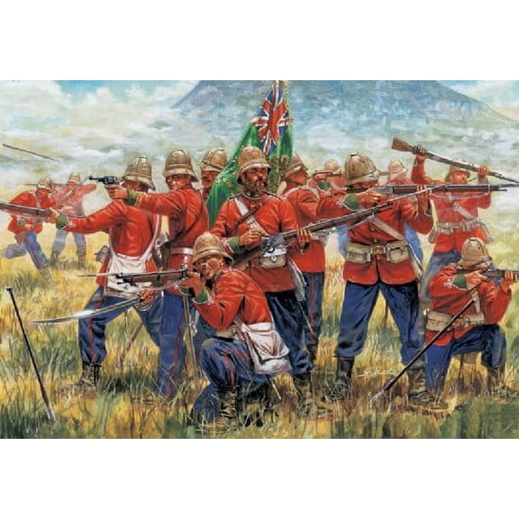 1/72 Zulu War: British Infantry (40)