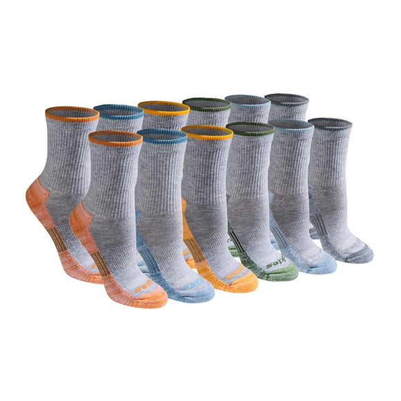 Calcetines Dickies Dri-Tech Avanzados para Mujer, Control de Humedad, Gris