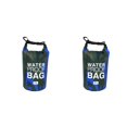 thumbnail image 1 of Greeniant 2L Inflatable Swimming Bag Multifunction Dry Storage Washable Capacity Boating Pouch Large Dustproof Sports Sack Lifebelt Water Camuflaje Azul 11.5 x 28 cm 2piezas Greeniant CBP108250, 1 of 5