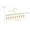 White, variant on VWRXBZ Clothes Hanger, 15.21x8.19x0.98 Inch Non-Slip Hanger with Clips Plastic Clothes Hanger Multi-Purpose Garment Clamp Delicate Lingerie Drying Rack Sock and Underwear Organizer Home Decor