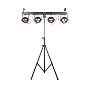 Chauvet DJ 4BAR LT USB Complete Wash Lighting System w/ Tripod, Footswitch + Bag