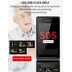 thumbnail image 2 of Senior Flip Phone, 3inch Dual SIM Dual Standby Dual Screen Loud Volume Flip Cell Phone compatible with Seniors w-C2, 2 of 5