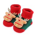 thumbnail image 3 of SYNPOS 0-1T Christmas Baby Non Slip Warm Socks Baby Boys Thick Winter Socks with Grips for Baby Girls Non Skid Socks, 3 of 8