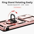 thumbnail image 6 of for Samsung Galaxy S20 FE 5G Case with Camera Lens Cover HD Screen Protector, -Grade Drop Tested  Ring Holder Kickstand Protective Phone Case for Samsung Galaxy S20 FE 5G (Rose Gold), 6 of 9