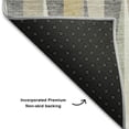 thumbnail image 5 of Addison Rugs Mayfield Premium Machine Washable Transitional Squares Beige Rectangle Rug, 8' x 10', 5 of 6