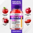 thumbnail image 6 of Fast Ripped Gummies - Fast Ripped Apple Cider Vinegar Gummy Supplement for Energy - Fast Ripped Keto Gummies Dietary Supplement (60 Gummies), 6 of 7