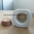 thumbnail image 4 of 2 Piezas De Material De Porcelana Plato Dappen Con Tapa De Madera Suave Arte De Uñas Polvo Acrílico Herramientas De Arte De Uñas Taza De Porcelana Taza Dappen De Porcelana Arte De Uñas Polvo Líquido A, 4 of 5