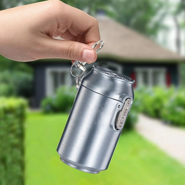 Xihbxyly Llavero para El Día Del Padre, Diseño de Cenicero de Metal, Construcción Robusta Totalmente Metálica, Accesorio Masculino, Compacto y Ligero, Regalo Único para Papá, 5,8 X 3,3 X 3,3 Cm
