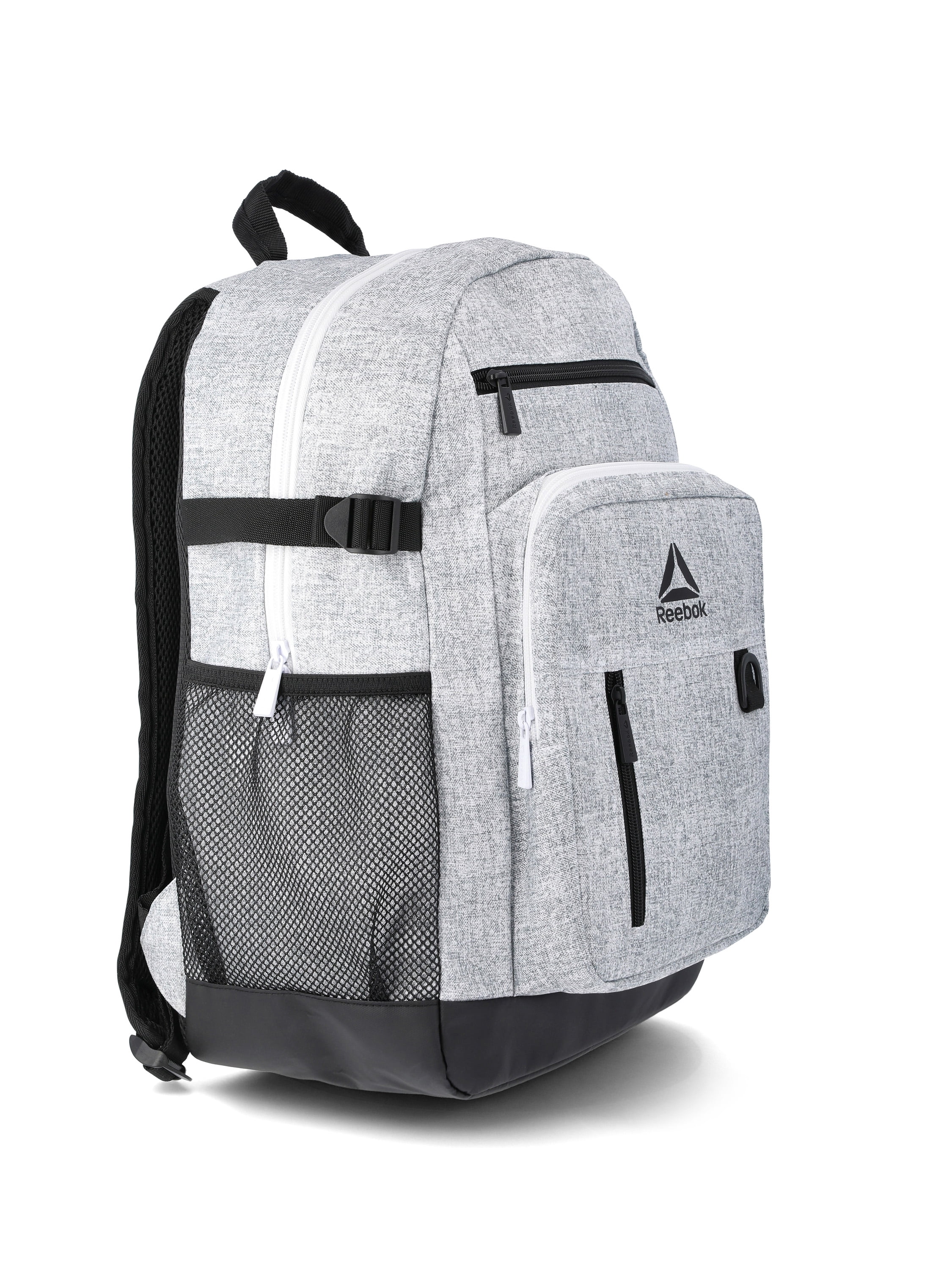 Reebok Women's Kaiser 18" Laptop Backpack, Light Heather Gray