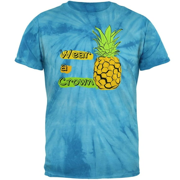 Summer Sun - Be a Pineapple - Wear a Crown Mens T Shirt