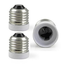 TWDRTDD 3Pcs E26 E27 to E17 Socket Adapter,Medium Screw to Intermediate Base E17 Light Bulb Socket Adapter Converter Reducer