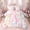 Floral A, variant on Erosebridal Girls Pink Flower Twin Bedding Sets, Garden Floral Bedding Comforter Set, Personalized Initial A, Pink Reversible, 7-Piece