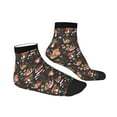 thumbnail image 6 of Salouo Mushroom Snail Pattern Unisex Middle Tube Socks,Middle-Finger Knee High Socks Over The Calf Tube Stocking Crew Stockings for Women and Men Tube Socks, 6 of 8