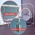 thumbnail image 4 of LAMIRO Heavy Duty Hammock Chair Sp, Porch Swings Sp 1433 lb. Weight Capacity for Hanging Hammock Chairs and Porch Swings Heavy Bag (2 PCS), 4 of 7