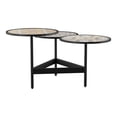thumbnail image 2 of SEI Furniture Lorengo Table de Cocktail d'Extérieur à 3 Niveaux avec Carreaux Multicolores, Noir, 2 of 3