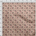 thumbnail image 4 of oneOone Velvet Peach Fabric Florals Sewing Fabric By The Yard Printed Diy Clothing Sewing Supplies 58 Inch Wide, 4 of 4