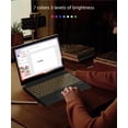 thumbnail image 6 of Ultra-Slim Portable Wireless Bluetooth Type Cover Keyboard with Multi-Touch Trackpad & 7 Adjustable Backlight Colors for Microsoft Surface Go / Go 2 / Go 3 / Go 4 Protective Keyboard Case,Black, 6 of 7