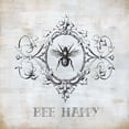 thumbnail image 2 of Robinson, Carol 15x15 White Modern Wood Framed Museum Art Print Titled - Bee Happy, 2 of 4