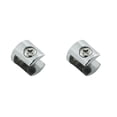 thumbnail image 1 of Kenally Abrazadera de vidrio de aleación de zinc, soporte de tablón para el hogar antideslizante pulido, anticorrosivo, reutilizable, de 10 a 10 a 12 mm 2piezas, 1 of 6