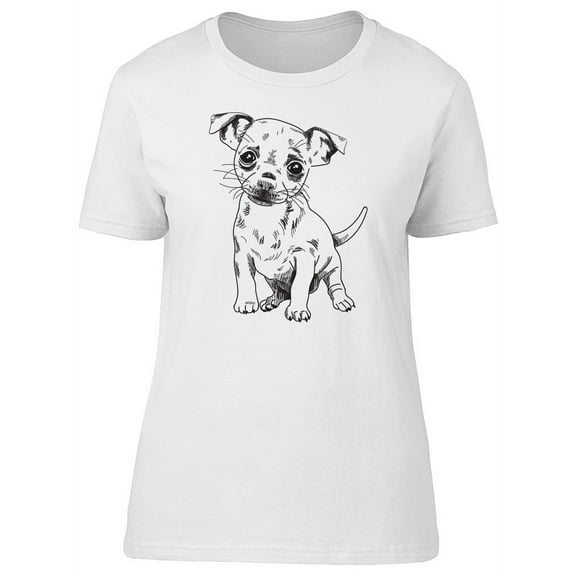Lovely Little Chihuahua Puppy Tee Women's -Image by Shutterstock