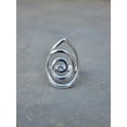 thumbnail image 3 of LD DESIGNS 925 Sterling Silver Spiral Ring for Women | Handmade Swirl Ring | Minimalist Spiral Ring | Gift for Her | Mother's Day Special Gift Ring, 3 of 10