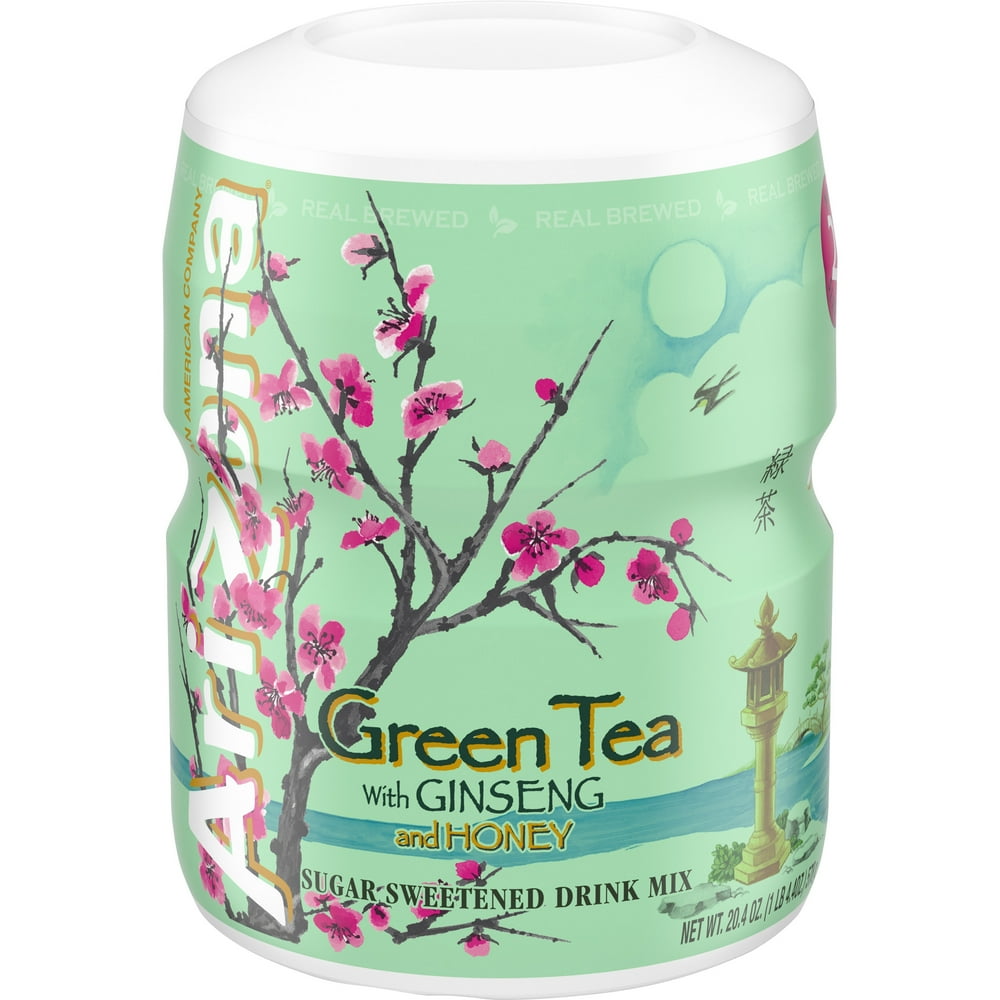 AriZona Green Tea with Ginseng & Honey Naturally Flavored Sugar