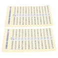 thumbnail image 4 of Guitar Fretboard Stickers 2Pcs Fretboard Note Map Tool For Beginners Black PVC Music Learning Decals, 4 of 4