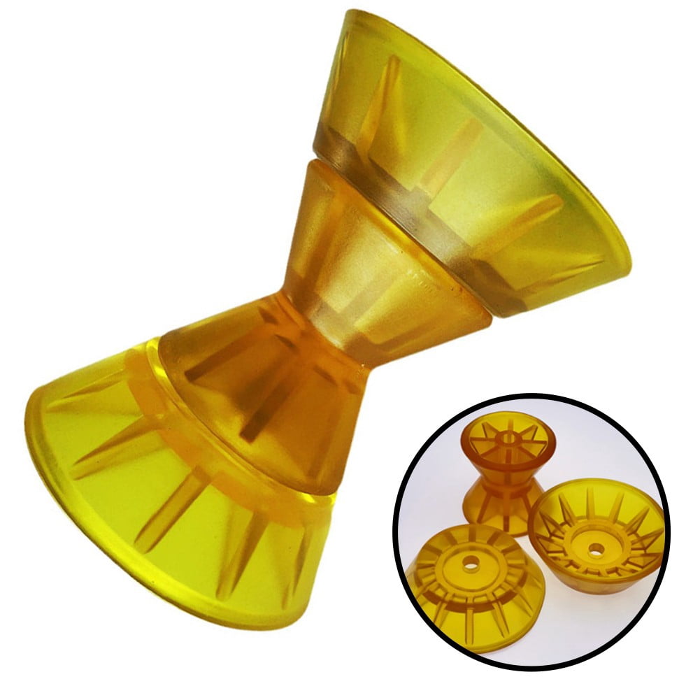 Yacht Trailer Roller Assembly Boat Bow Roller Fit 0.55in Shaft solid Plastic Kayak Accessory