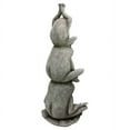 thumbnail image 4 of Design Toscano Statue de la Tour de Jardin de Grenouilles, 4 of 5