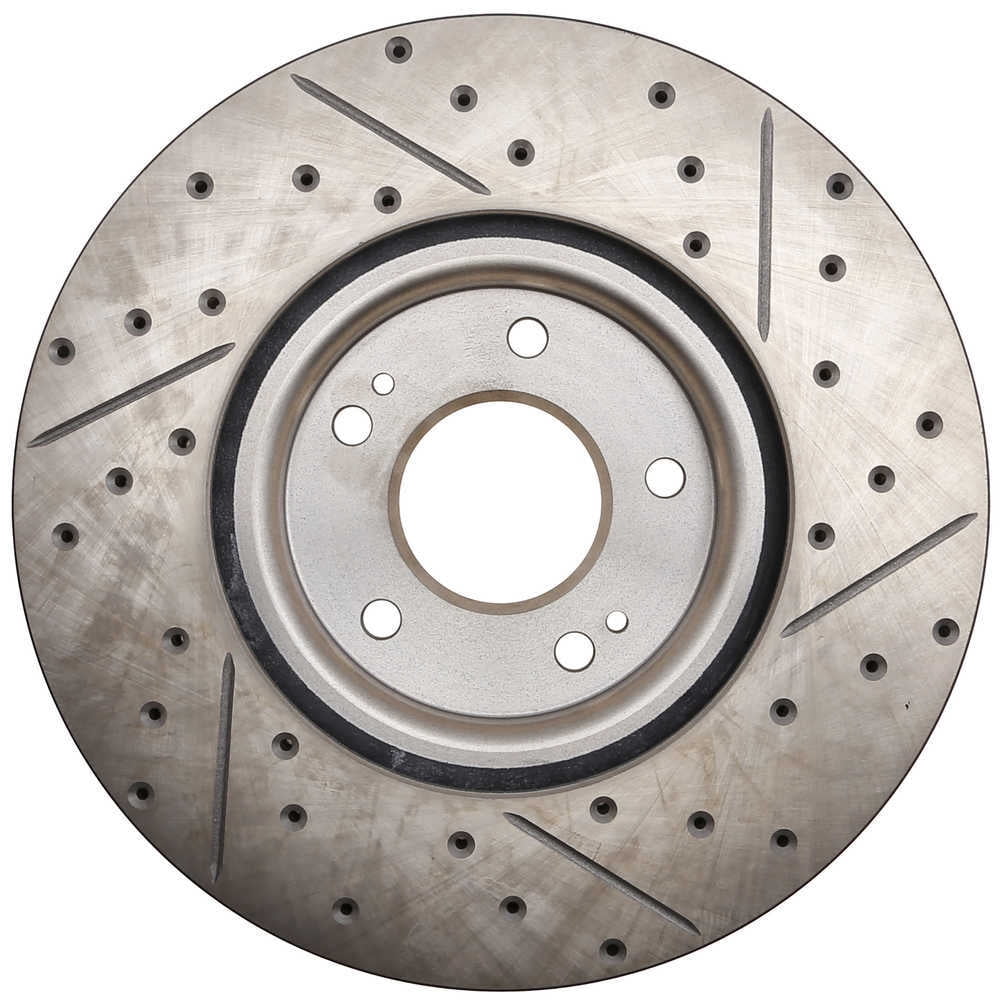 StopTech Slotted & Drilled Sport Brake Rotor Fits select: 2010 CHEVROLET CAMARO, 2011 CHEVROLET CAMARO SS